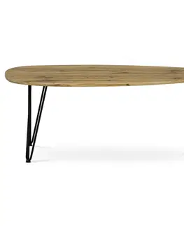 Konferenčné stolíky Odkladací stolík 120 x 67 cm, divoký dub
