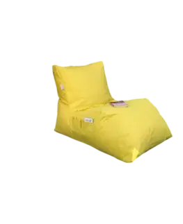Záhradný nábytok Sedací vak Daybed, žltý