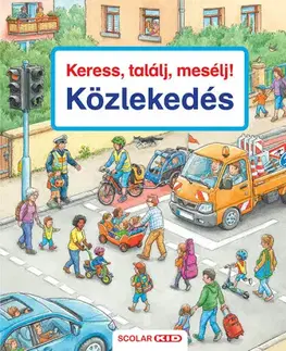 Leporelá, krabičky, puzzle knihy Keress, találj, mesélj! Közlekedés - Susanne Gernhäuser,Lelle Gulyás