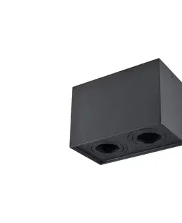 Svietidlá  Bodové svietidlo HADAR Q2 2xGU10/10W/230V čierna 313140