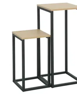Konferenčné stolíky Odkladací stolík 2 ks TOLSOS Tempo Kondela