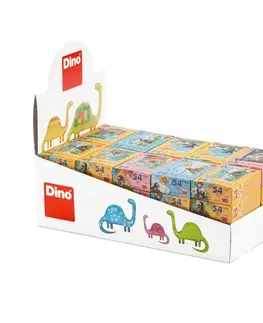 Do 99 dielikov Dino Toys Puzzle Krtko 54 mini Dino
