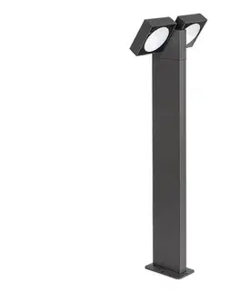 LED osvetlenie Rabalux 77102 - LED Vonkajšia lampa TELDE 2xLED/7W/230V IP54 antracit 77102