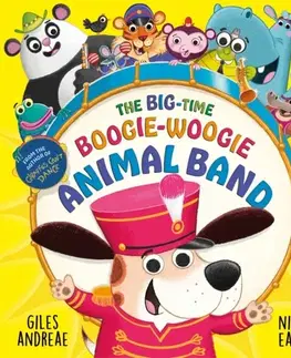Leporelá, krabičky, puzzle knihy The Big-Time Boogie-Woogie Animal Band - Andreae Giles