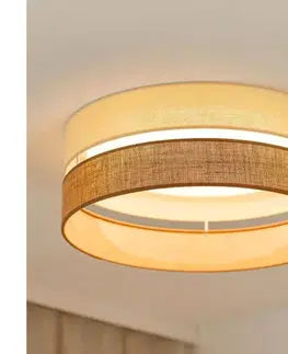 Svietidlá BRILAGI - LED Stmievateľné svietidlo ROYAL YUTE LED/24W/230V béžová/krémová + DO 609623