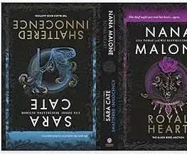 Erotická beletria Shattered Innocence & Royal Heart - Black Rose Auction Book 5 & 6 - Nana Malone,Sara Cate