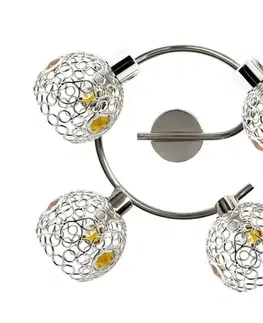 Stropná svetla Stropná bodová lampa ARON 4xG9 Candellux