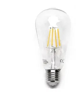 LED osvetlenie  B.V. LED Žiarovka FILAMENT ST64 E27/6W/230V 2700K -  B10106QLM