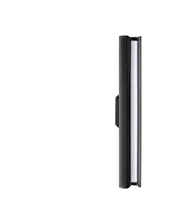 Svietidlá Ideal Lux - LED nástenné svietidlo DORICA LED/8,5W/230V čierne 366265