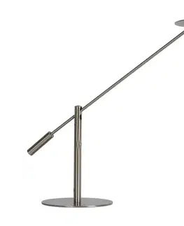 Lampy Lucide 19666/09/12 - LED Stmievateľná stolná lampa ANSELMO LED/9W/230V chróm 19666/09/12