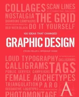 Dizajn, úžitkové umenie, móda 100 Ideas that Changed Graphic Design - Steven Heller,Véronique Vienne