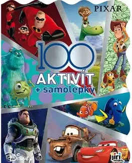 Nalepovačky, vystrihovačky, skladačky 100 aktivít + samolepky - Pre chlapcov