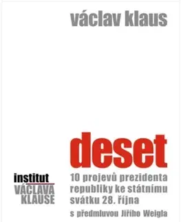 Biografie - ostatné Václav Klaus Deset