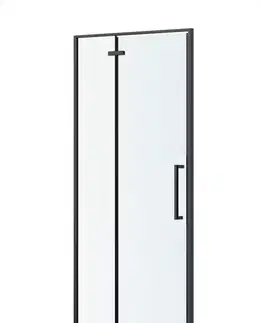 Sprchovacie dvere; priečky Sprchové dvere ETNA 120x95 cm čierne