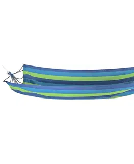 Hojdacie siete Hojdacia sieť 200x100cm modrý pásik