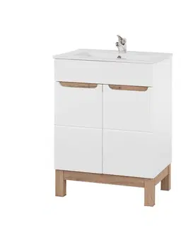 Skrinky do kúpeľne ArtCom Skrinka pod umývadlo BALI White 820 | 60 cm