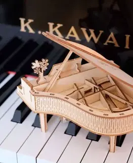 3D puzzle 3D Creative Drevené 3D Puzzle - Klavír