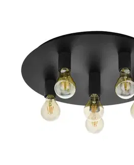Svietidlá Eglo 98157 - Stropné svietidlo PASSANO 6xE27/60W/230V 98157
