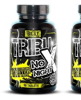 Anabolizéry a NO doplnky 1+1 Zadarmo: TribuNOX Night od Best Nutrition 90 tbl. + 90 tbl.