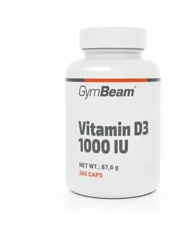 Vitamín D GymBeam Vitamín D3 1000 IU