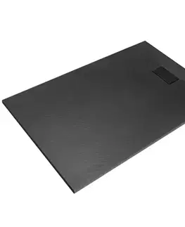 Sprchové vaničky Vanička obdĺžniková Vexo 180x90 čierna