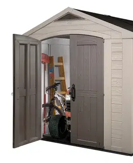 Plastové záhradné domčeky FACTOR domček 8x8 Keter
