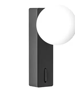 Svietidlá Open Design OR85570 - Nástenné svietidlo BOLETTA 1xG9/8W/230V čierne OR85570