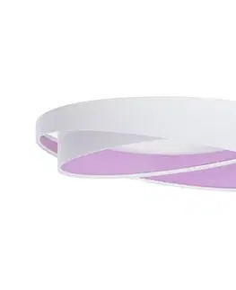 Svietidlá  LED stmievateľné stropné svietidlo SM. GALAXY M. LED/24W/230V pr. 55 cm biela/fialová + DO D-090-060-064-RC