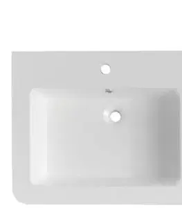 Umývadlá Nábytkové dvojumývadlo Naturel Pavia 120x49 cm dva otvory pre batériu PA12049 PA12049