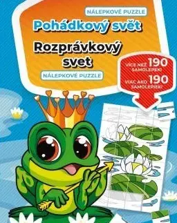 Nalepovačky, vystrihovačky, skladačky Pohádkový svět / Rozprávkový svet - Nálepkové puzzle