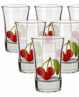 Poháre Banquet Poldecáky čerešne 6 ks