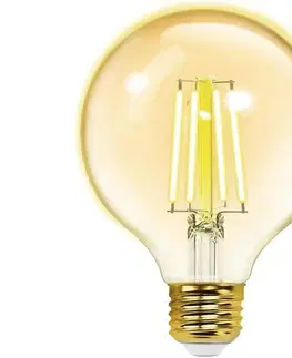 LED osvetlenie  B.V. LED Stmievateľná žiarovka FILAMENT G95 E27/6W/230V 2700-6500K Wi-Fi -  S10201YIA
