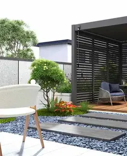 Bioklimatické pergoly Bioklimatická pergola INTRO PLUS 4x3 m Rojaplast