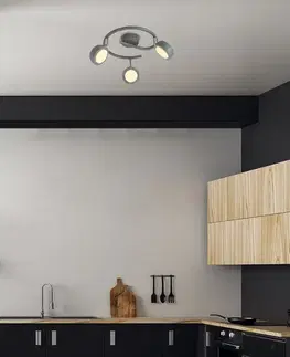 Stropná svetla Špirálová LED stropná lampa