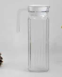 Dekorácie a bytové doplnky Sklenený džbán  1000ML S13-0015-24-SV