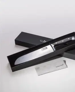 Kuchynské nože BERNDORF Nôž Santoku Berndorf Damaškový 20,5cm