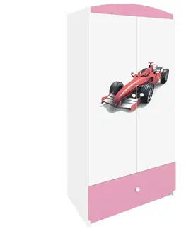 Skrine do izieb Skriňa Babydreams ružová – Formula