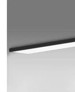 Svietidlá BRILAGI- LED Kúpeľňové stropné svietidlo FRAME LED/40W/230V 120x30 cm IP44 čierna WO03-B-OEM