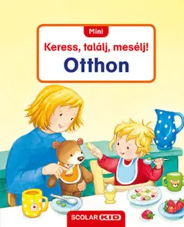 Leporelá, krabičky, puzzle knihy Mini Keress, találj, mesélj! - Otthon - Sandra Grimm