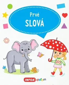 Leporelá, krabičky, puzzle knihy Veľká knižka so záložkami - Prvé slová