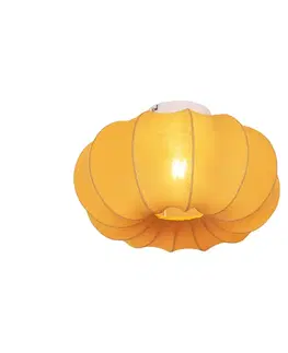 Stropné osvetlenie Stropné svietidlo Japandi Gold 37cm - Plu Asyesha