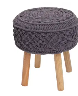 Taburety a podnožky Macramé taburet
