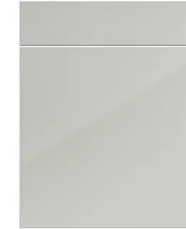 Dvierka a čelá zásuviek pre kuchynske skrinky Kuchynská predná časť D60s1(L/P) L9 K900 Bianco Hg Griii