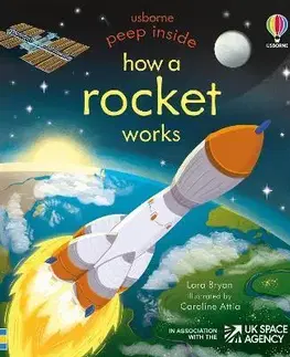 Pre deti a mládež - ostatné Peep Inside How a Rocket Works - Bryan Lara,Caroline Attia