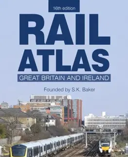 Auto, moto Rail Atlas: Great Britain & Ireland 16th Edition - Brown Joe Leer