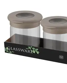 Dózy na potraviny Kinekus Dóza na potraviny 425ml 2ks, sklenená, s vekom