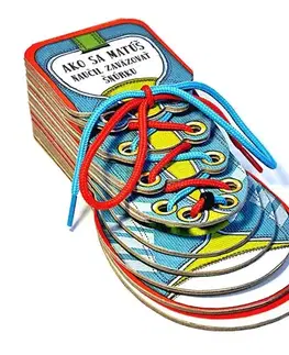 Leporelá, krabičky, puzzle knihy Ako sa Matúš naučil zaväzovať šnúrku, 2. vydanie - Oldřich Růžička,Helena Voštenáková