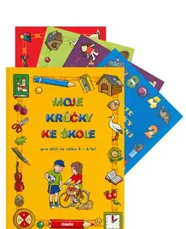 Encyklopédie pre deti a mládež - ostatné Balíček 5ks Moje krůčky