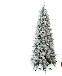 Vianočné dekorácie Eurolamp Vianočný stromček SLIM 180 cm 600-30194