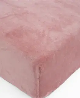 Plachty MKLozkoviny.sk Plachta mikroplyš Deluxe do postieľky 60 x 120 cm - staroružové